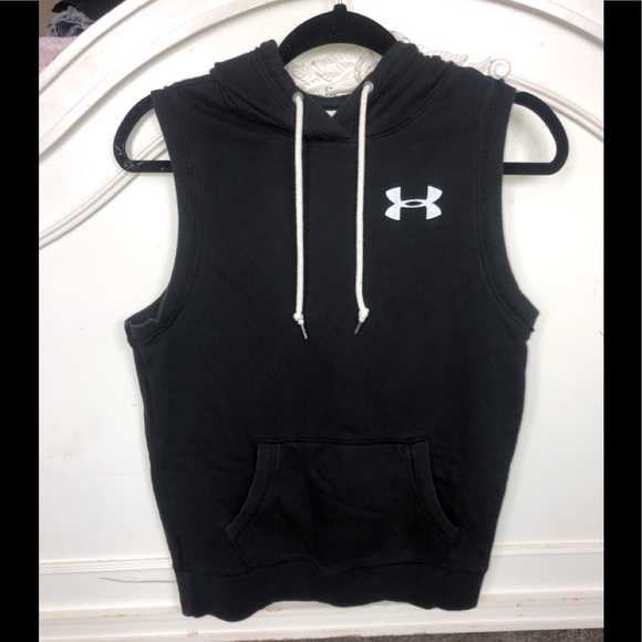 under armour sleeveless hoodie